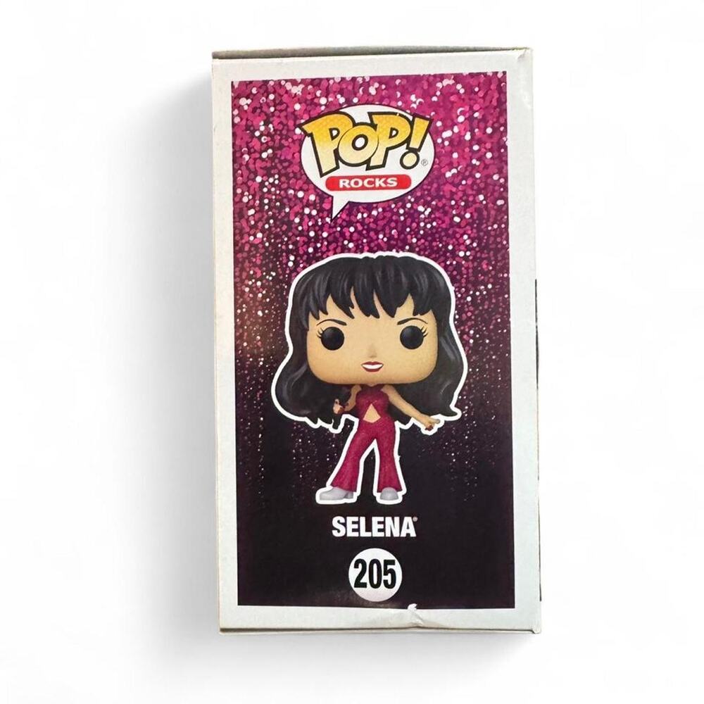 NWT Funko Pop! LIMITED EDITION #205 Selena (Burgundy Jumpsuit) — One Size - Picture 6 of 8